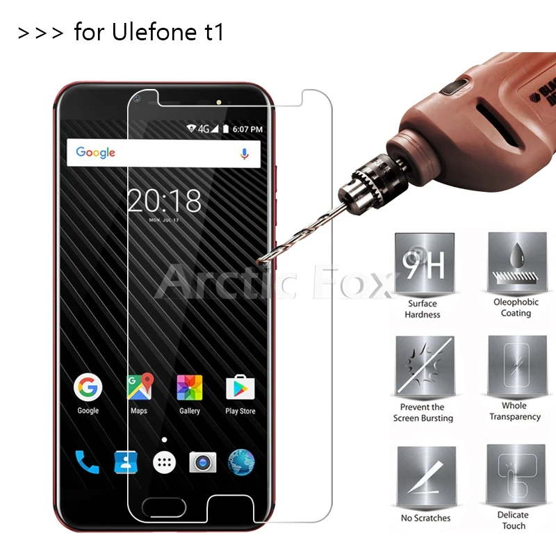 3 шт./лот закаленное Стекло для Ulefone T1 5 дюймовый защитный экран Защитная пленка t1