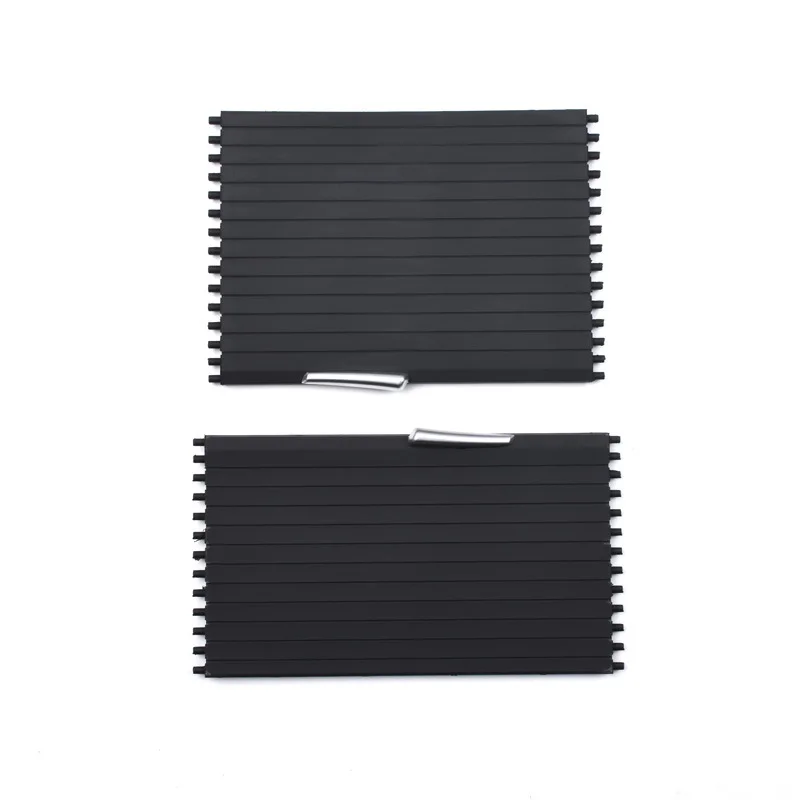 Крышка для центральной консоли автомобиля раздвижные роликовые жалюзи