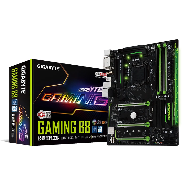 Для Gigabyte игровая B8 Материнская плата игрового B8 B250 разъем LGA 1151 DDR4 USB3.0 SATA3.0