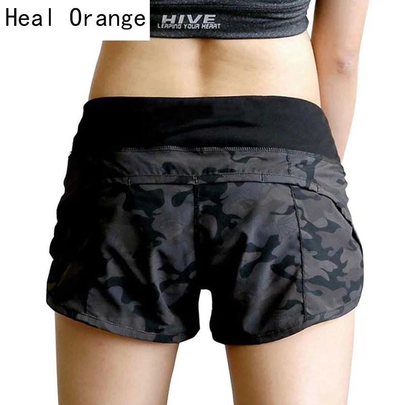 HEAL оранжевые шорты для йоги женские компрессионные Короткие штаны Pantalon Corto для йоги женские шорты для спортзала, фитнеса, йоги для тренировок, спорта, бега
