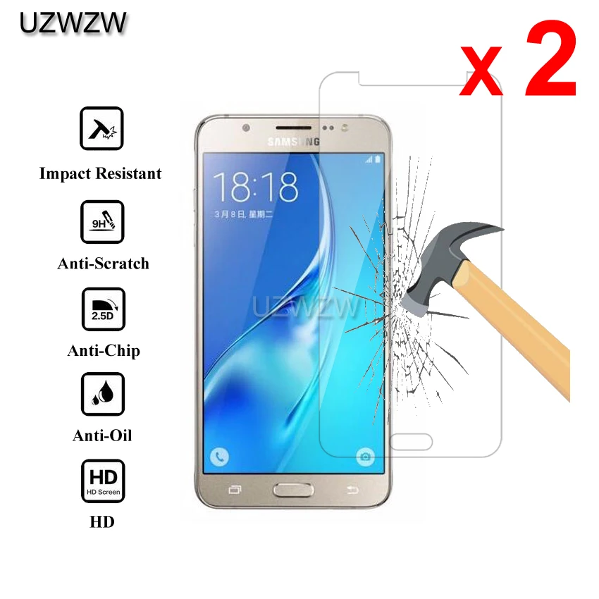 2 шт Премиум Закаленное стекло для samsung Galaxy J5 Защитное стекло для экрана протектор для samsung J5 стекло