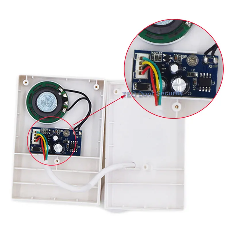 DC 12V кольцо DING DONG Ringer контроль доступа проводной дверной звонок музыкальный