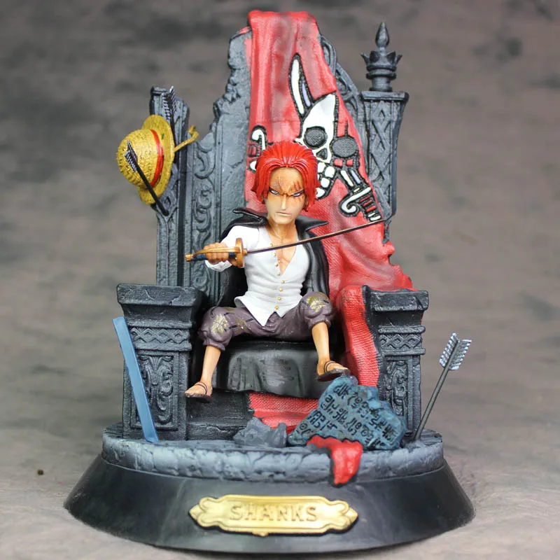 С рисунком из аниме 1/8th весы Одна деталь поп-один четыре императора сидя Ver. Shanks