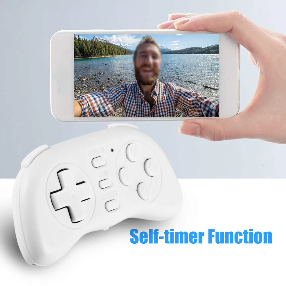 Портативный беспроводной Bluetooth игровой контроллер мини-геймпад ручка для iOS/Android/Windows