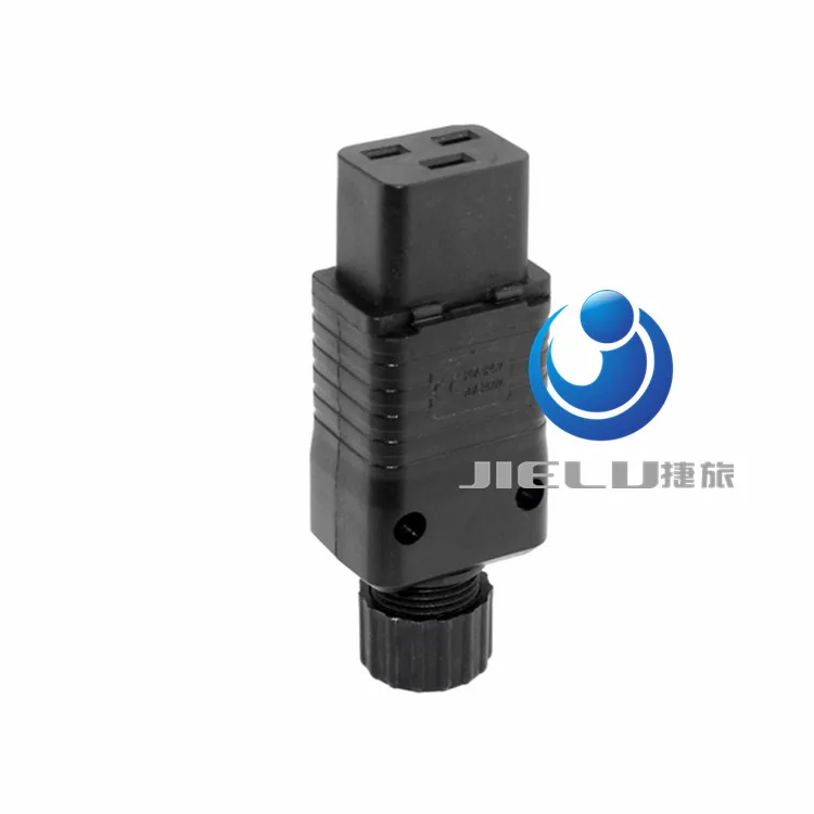 IEC 320 C19 16A разъем шнура питания черный PDU Rewirable Socket |socket iec|pdu socketconnector iec |