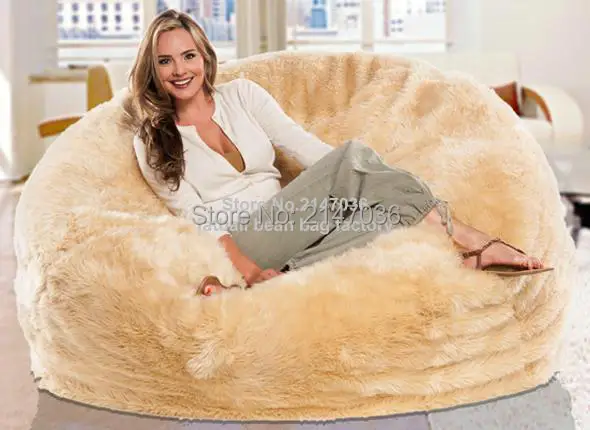 Красный большой гостиной фасоли мешок мебель, теплый и диван комфорт beanbag диван стул набор