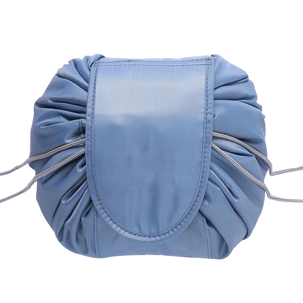 Light blue Косметичка, дорожный кейс для косметики, женская косметичка на молнии, органайзер для ванной, сумка для хранения, косметичка, набор для мытья - Цвет: Light blue