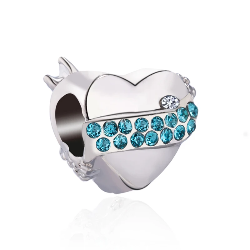 Летние DIY бусины ананас бантик корона робот сплав подходят для Pandora