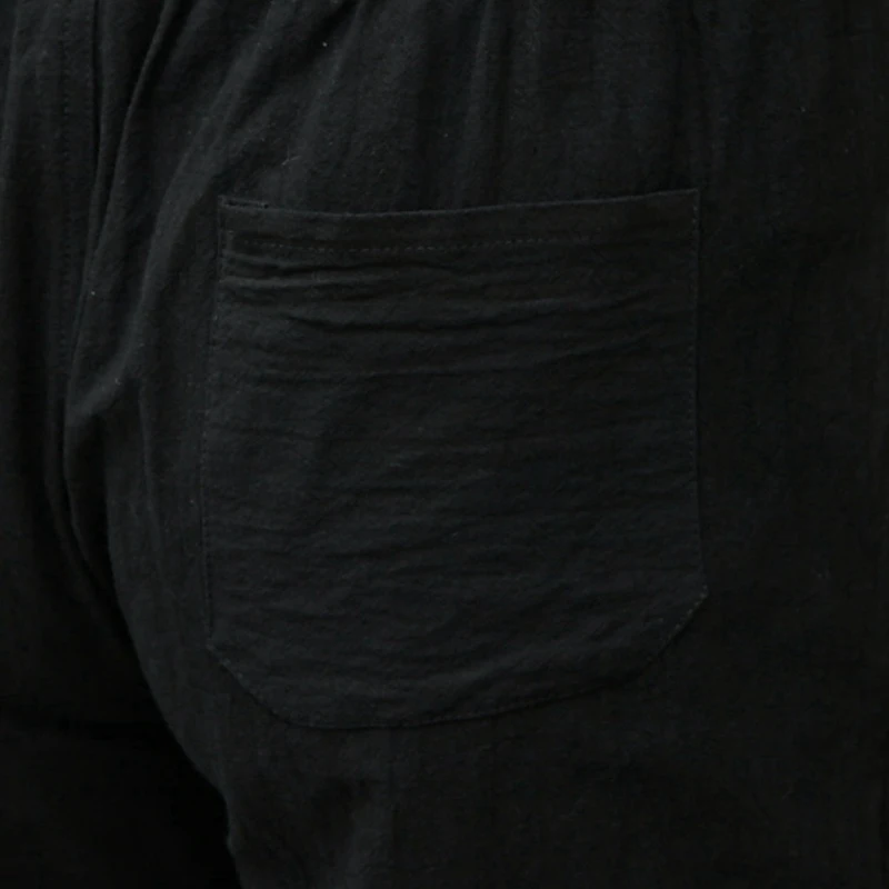 Летние мужские шорты в китайском стиле винтажные хлопковые повседневные