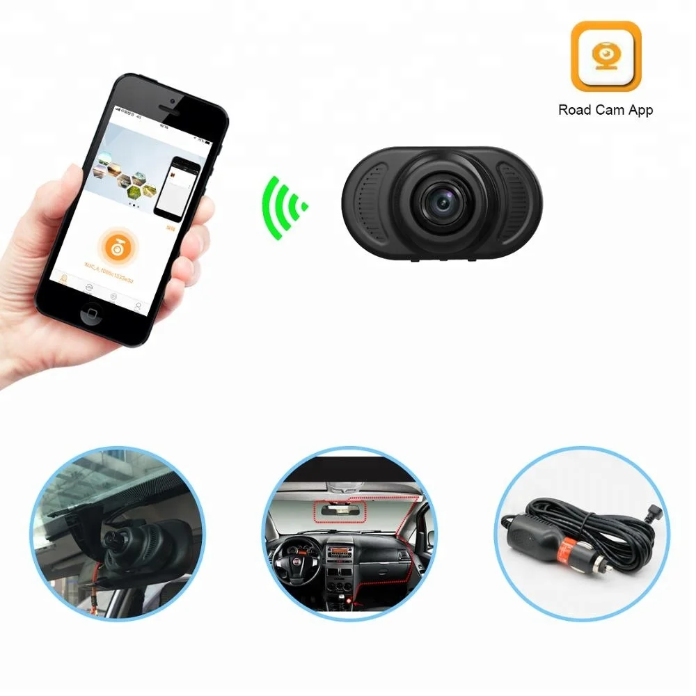 Автомобиль Скрытая DVR камера Full HD 1080p wi fi мини регистраторы зеркало заднего вида