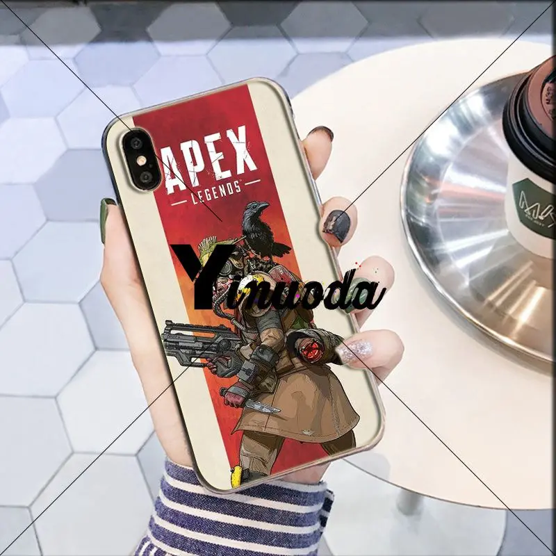 Yinuoda Apex Legends Customer High Quality Phone Case for iPhone 5 5Sx 6 7 7plus 8 8Plus X XS MAX XR | Мобильные телефоны и