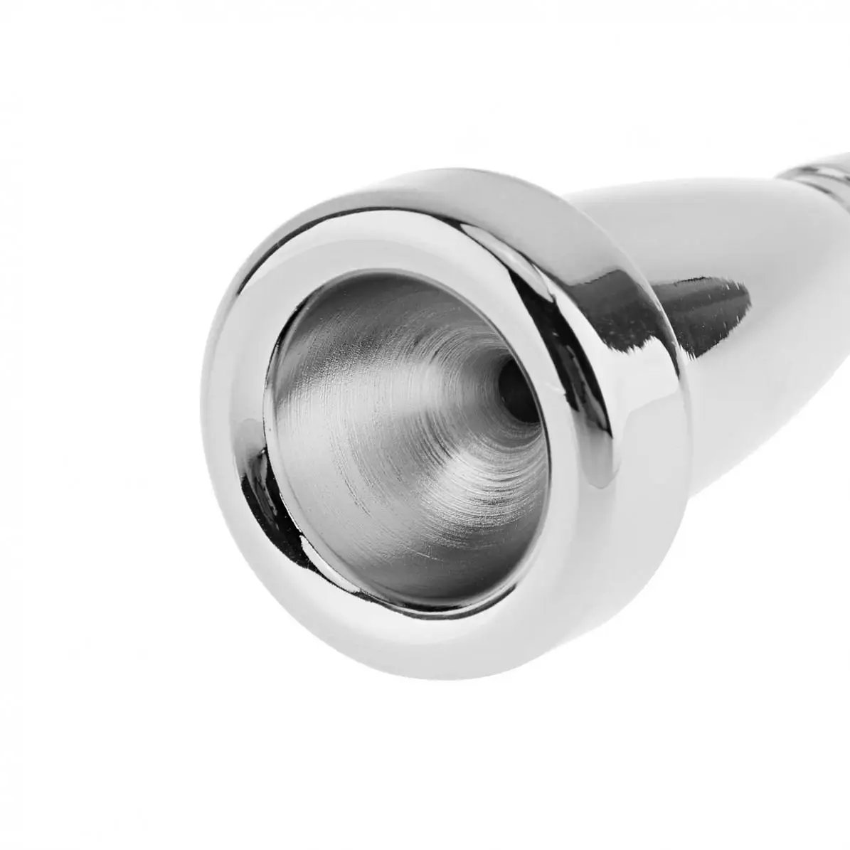 3C 5C 7C Silver Plated Metal Trumpet Mouthpiece Bullet Shape for Yamaha Bach Conn and King | Спорт и развлечения