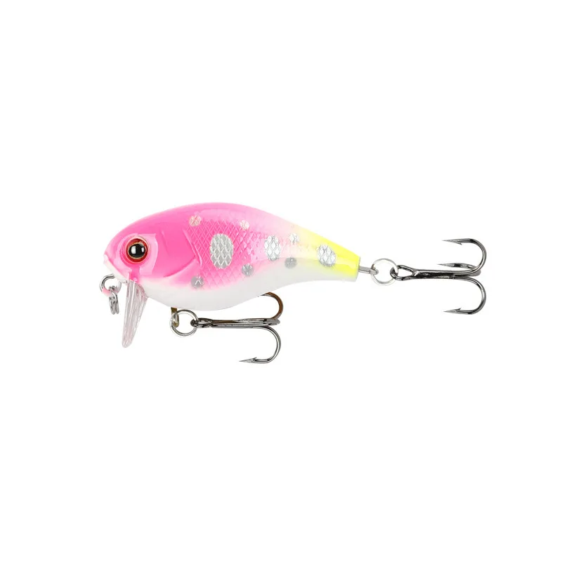 Topwater Гольян рыболовные приманки 4,6 г 3,8 см кренкбейт мини приманки для форели маленький Whopper искусственная жесткая приманка для ловли карпа
