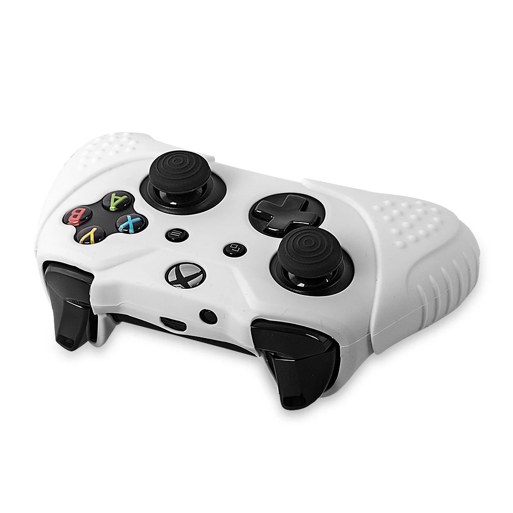 Силиконовый чехол CHINFAI для microsoft Xbox One, противоскользящий защитный чехол для Xbox one S, контроллер для Xbox One X с захватами для большого пальца