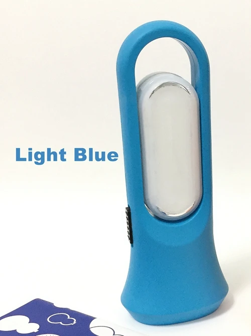 Light blue Детский Светильник MINGRAY с батареей АА, Детский Светильник-вспышка и светодиодный настольный светильник для чтения, исследования, Многофункциональный Детский фонарь - Мощность в ваттах: Light blue