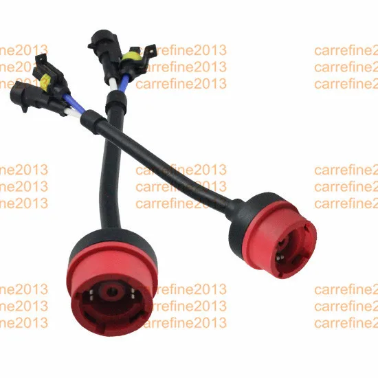 D2S CABLE A Rockeybright 2pcs D2S D2R D4S кабель конвертер жгут проводов hid d2s AMP патрон-адаптер лампы - Испускаемый цвет: D2S CABLE A