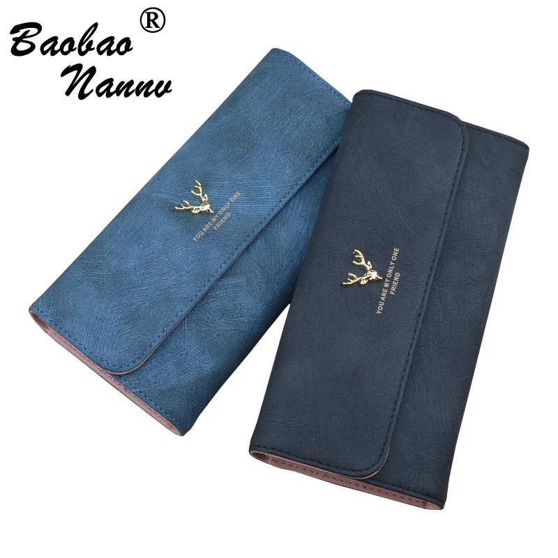 Новый Для женщин длинный клатч милые сережки в форме пива мужской бумажник с