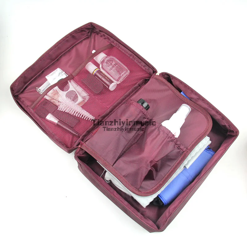 

AL Saxophone Cleaning and Maintenance Kit - Brush, Cloth, Grease,Glove piston oil cleaning bag reeds & more Cleaning bag