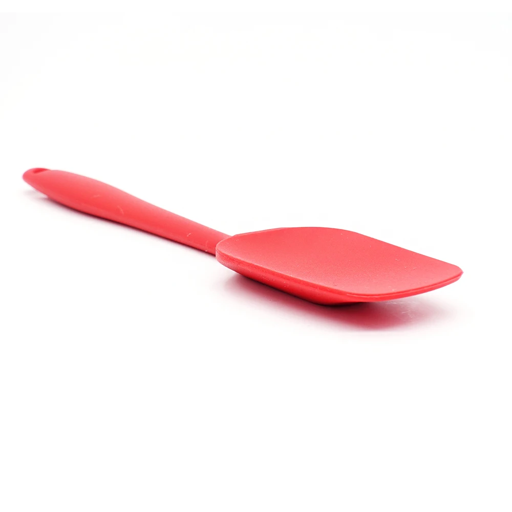 1 pcs One-piece small silicone cream scraper silicone shovel paste mixing tool baking tools heat-resistant kitchen accessories
