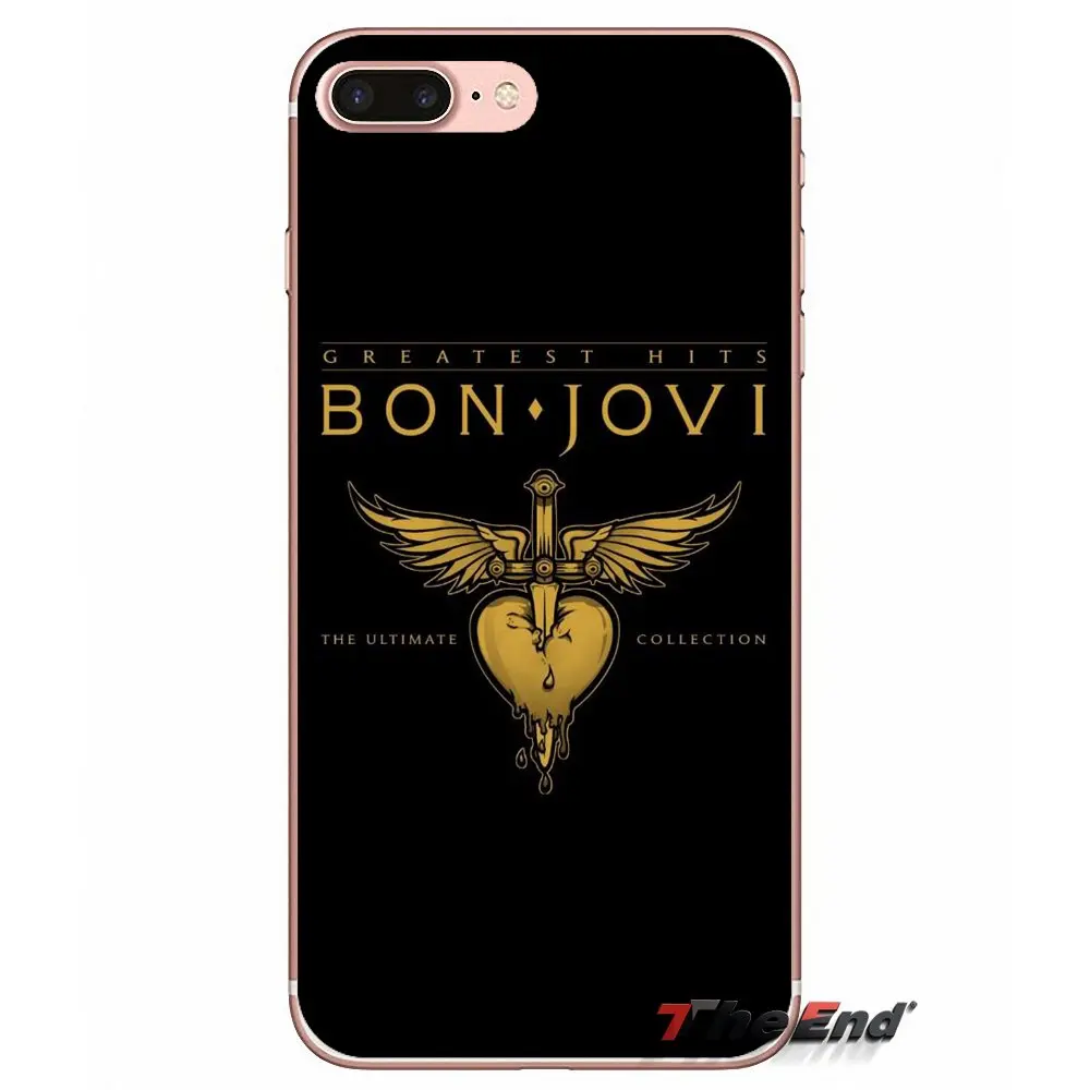 Чехол с логотипом Bon Jovi Rock Band Fly Wings для Huawei G7 G8 Ascend P7 P8 P9 Lite Honor 4C 5X 5C 6X Mate 7 8 9 Y3 Y5 Y6 II Pro |