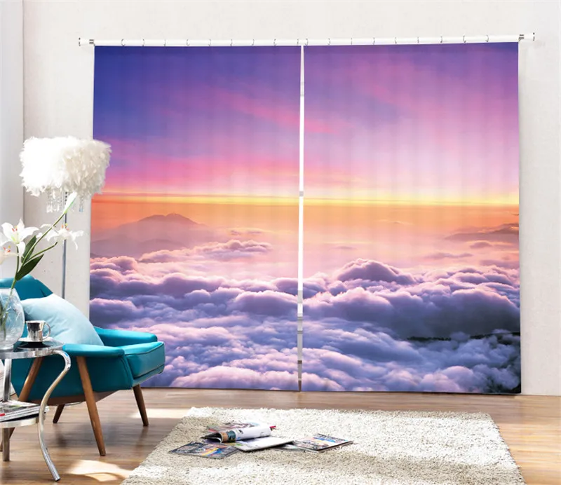 

Luxury 3D Curtains Drapes for Living Room Office Hotel Home Wall Tapestry Can be Customed