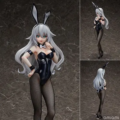 Аниме 40 см освобождает Sega Neptune Hyperdimension Black Heart Noire bunny Сексуальная девушка фигурка