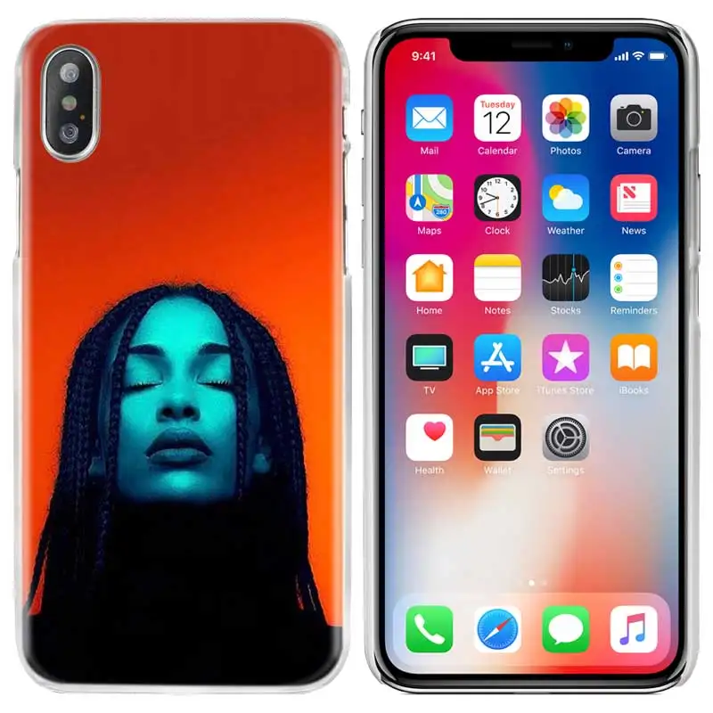 Jorja Smith Case Cover Clear Hard PC for iPhone XS Max XR 7 8 6 6s Plus X 5 5s SE 5C 4 4S