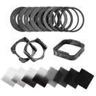 Набор фильтров ND2 ND4 ND8 ND16 для зеркальной камеры Cokin P Set, объектив камеры SLR и DSLR, 20 в 1, 49, 52, 55, 58, 62, 67, 72, 77, 82 мм