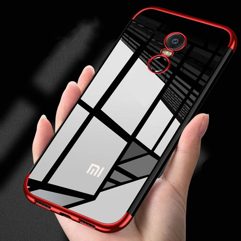 Роскошный противоударный мягкий чехол из ТПУ с покрытием для Xiaomi Redmi Note 4 4X Pro 4A 5 5A