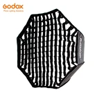Зонт Godox портативный восьмиугольный, софтбокс для фотосъемки, отражатель для вспышки, 120 см, 47 дюймов