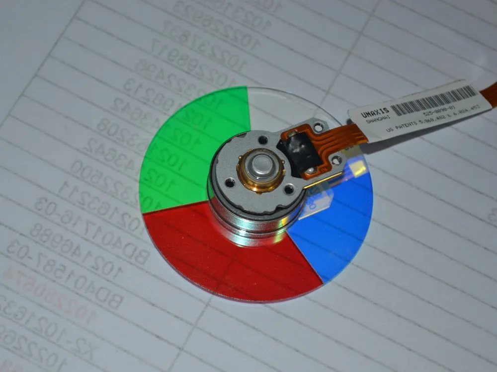 

New For ACER PD116P Projector Color Wheel