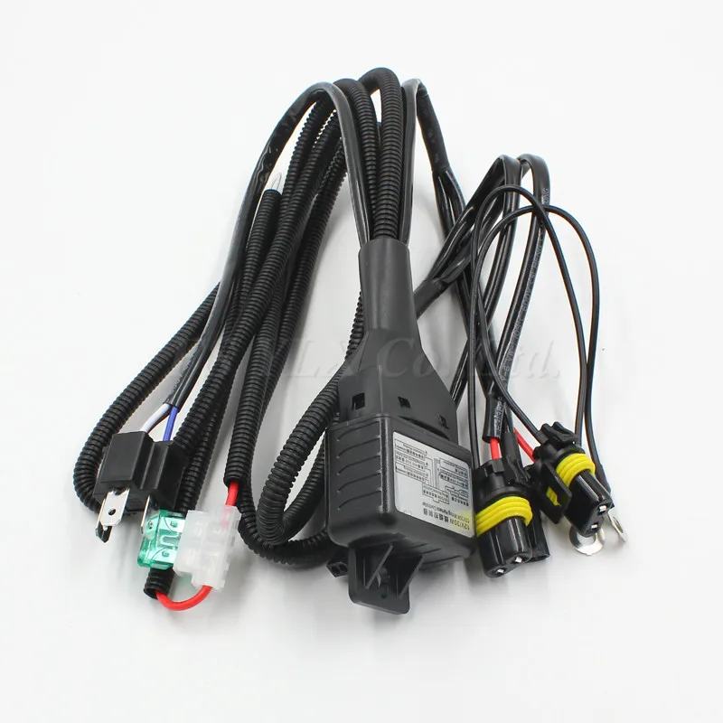 FSYLX H4 35W bixenon HID ксеноновый головной светильник лампа с h4 H/L Bi xenon релейный жгут