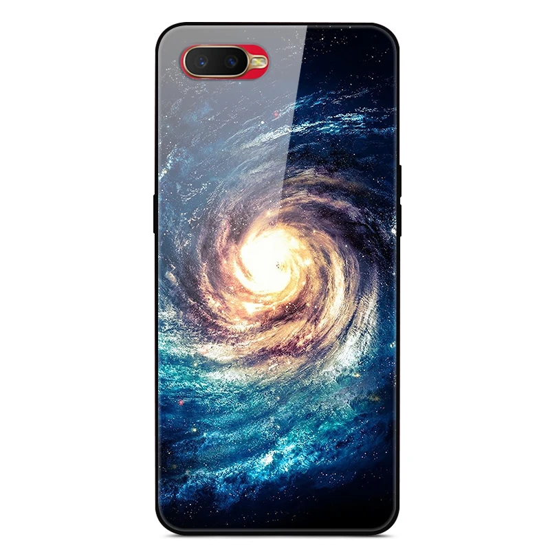 Чехол из закаленного стекла для OPPO RX17 Neo чехол силиконовый бампер жесткая стеклянная задняя крышка для OPPO RX17 Neo RX 17 Neo A1K AX7 Capas