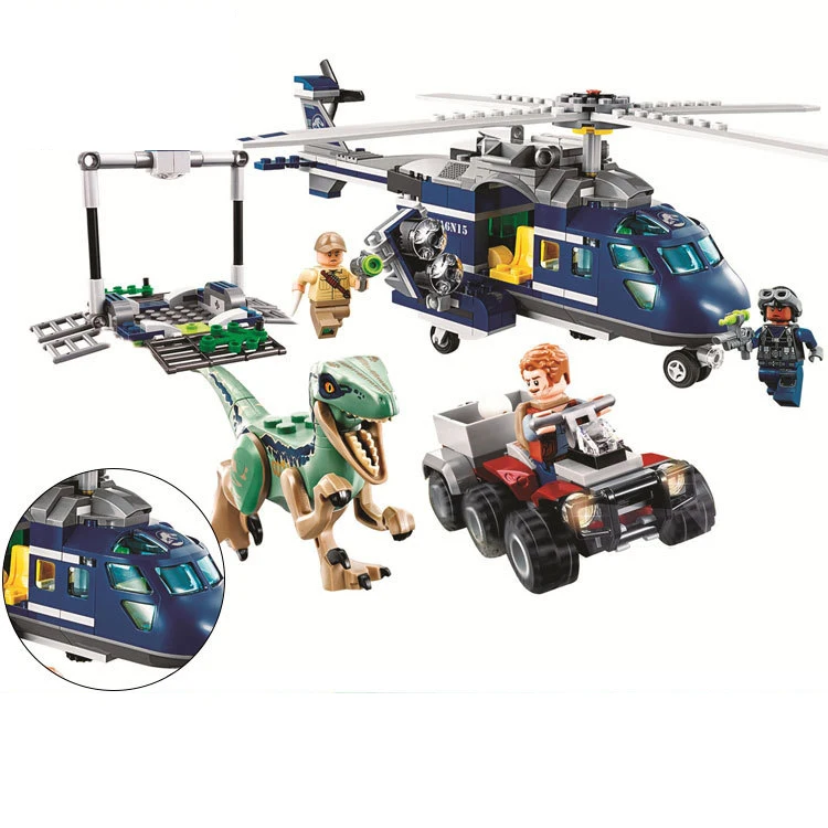 Динозавр игрушки Мир Юрского периода 2 indominius rex dino blue owen вертолет велоцирапторы