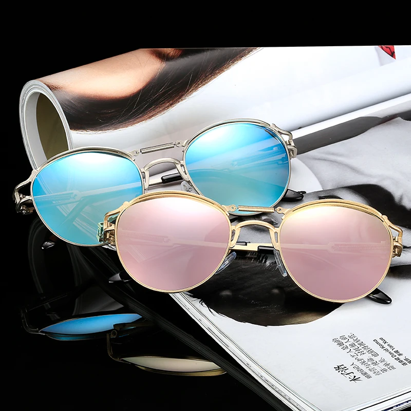 TOEXPLORE ore стимпанк металлическая оправа мужские женские солнцезащитные очки