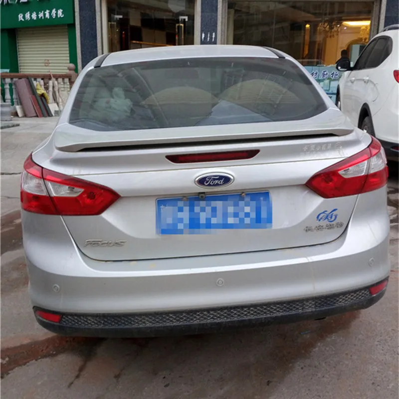 Спойлер для Ford Focus высокое качество ABS материал заднее крыло автомобиля
