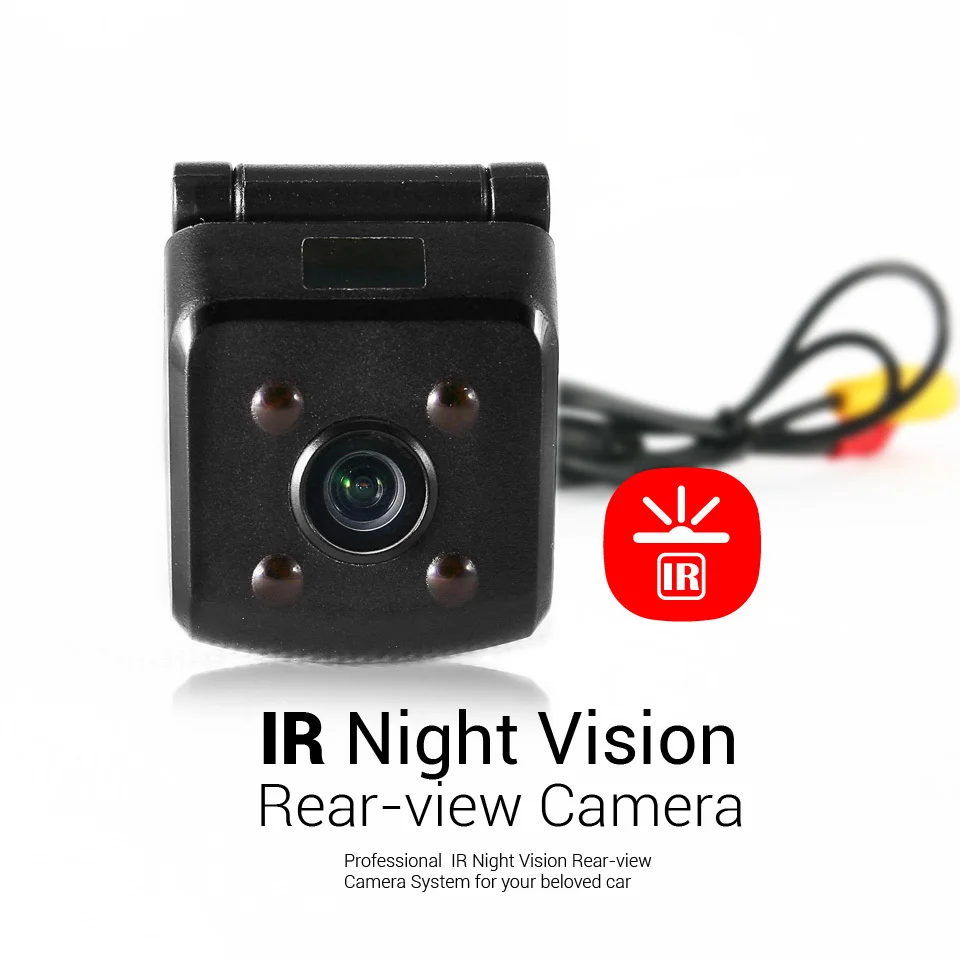 IOKONE CCD HD автомобильный зеркало заднего вида Парковка универсальная камера 4