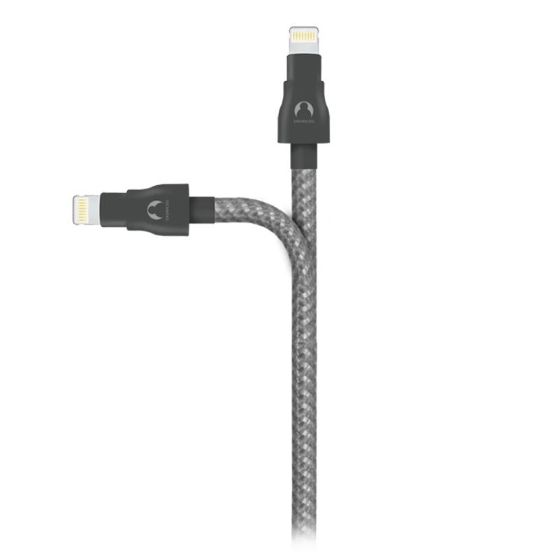 USB кабель Snowkids 2 м 3 шт./лот для iphone X118765XRXsMax до iOS 13 длинный|Кабели мобильных