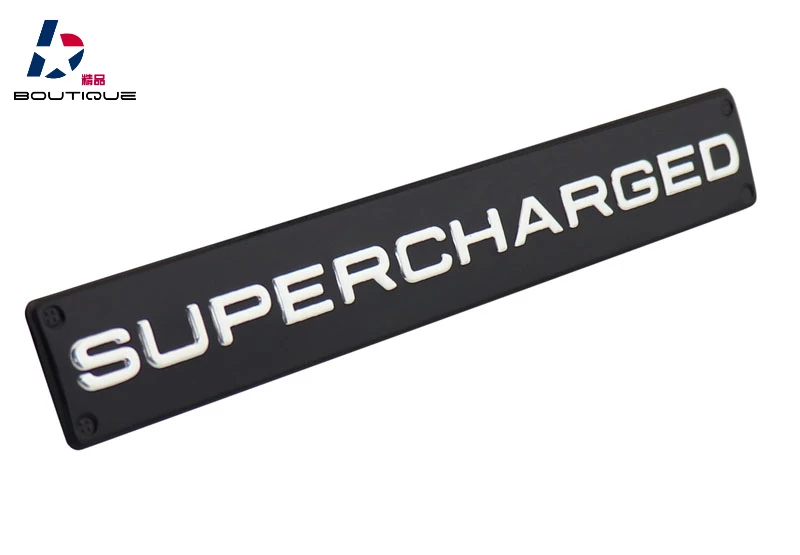 Черная Спортивная эмблема задней двери Range Rover знак стикер|Наклейки на