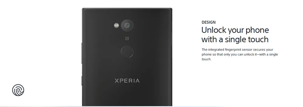 Смартфон Sony Xperia L2, 4G, 3 ГБ, 32 ГБ, 5,5 дюймов, IPS, MTK6737T, четыре ядра, android 7,1, 3300 мА/ч, 13 м, отпечаток пальца, NFC, мобильный телефон