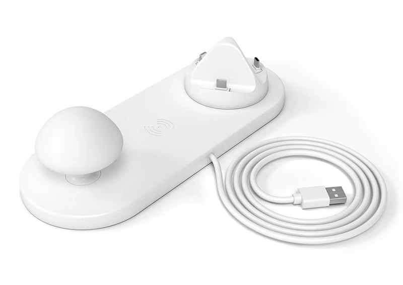 Leebote Беспроводное Зарядное устройство Док-станция usb зарядная станция для iPhone XR XS 8 Qi Беспроводное зарядное устройство для samsung S9 S8 зарядное устройство для телефона