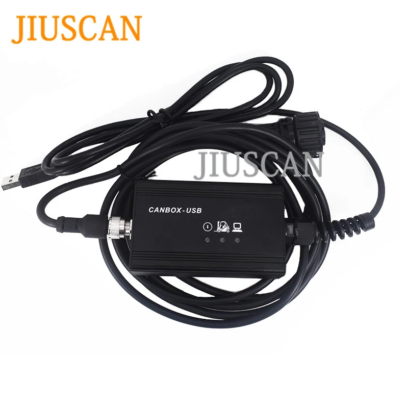 JIUSCAN USB диагностический инструмент для вилочного погрузчика Диагностика Linde Canbox