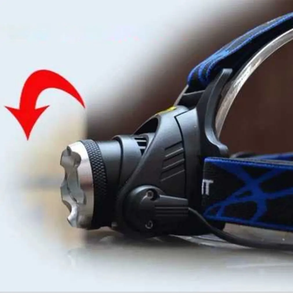 LED Headlamp 21000LM Rechargeable Li-Ion Headlight Head Torch Camping Outdoor | Лампы и освещение