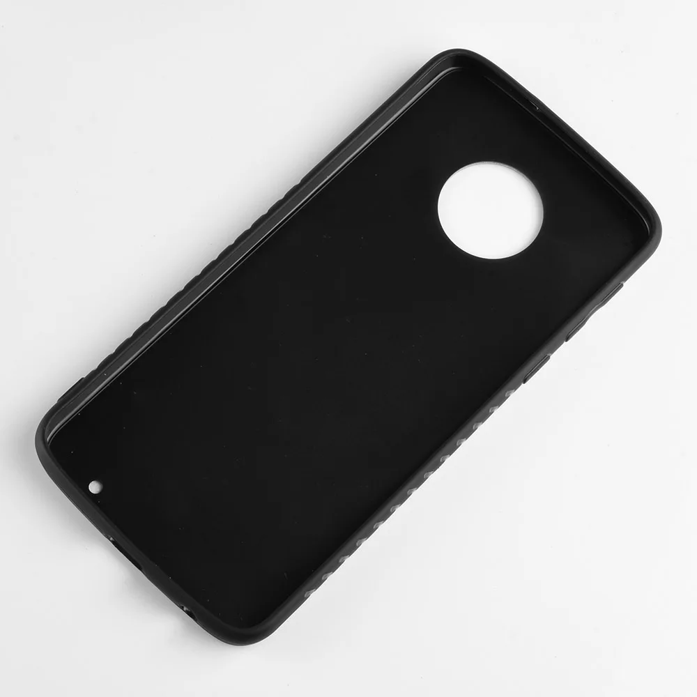 Водонепроницаемый чехол для Motorola G6 Plus тонкий жесткий с рисунком MOTO + | Мобильные