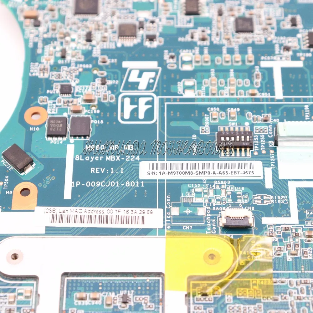 NOKOTION A1771577A MBX-224 M960 1P-009CJ01-8011 материнская плата для ноутбука Vaio VPCEB VPC-EB HM55 DDR3 HD 4500 основная плата