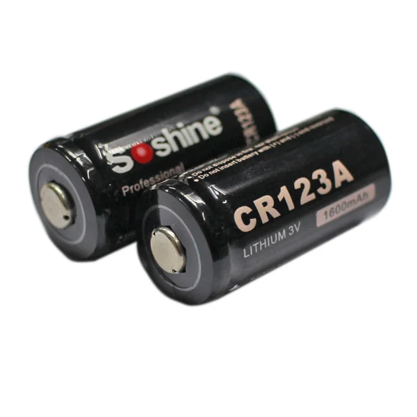 Soshine a одноразовый литий-марганцевый литиевый CR123A LIR123A 17335 1600mah 3 0 V 50 шт. |