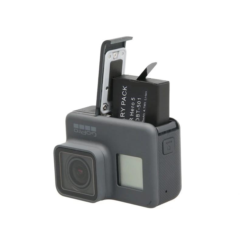 Mount Dog 3 шт. батарея с тремя портами USB зарядное устройство для GoPro Hero 7 6 5 черный