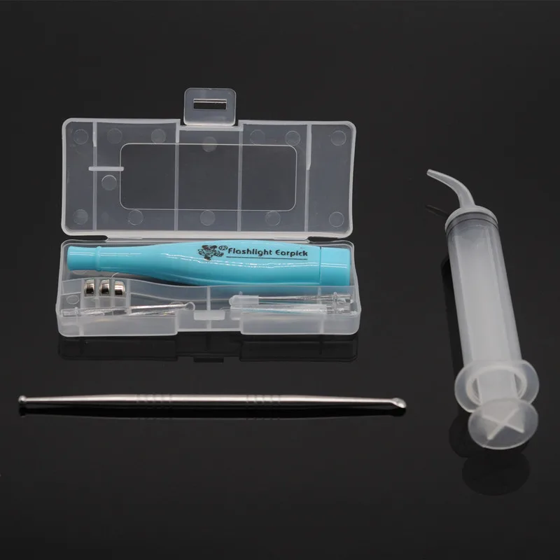 Шприц для удаления миндалин со светодиодсветильник шприц полива коробка и