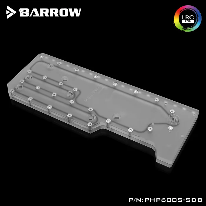 Барроу PHP600S-SDB водные доски для Phanteks P600S чехол Intel CPU водный блок и одно-/двойное GPU