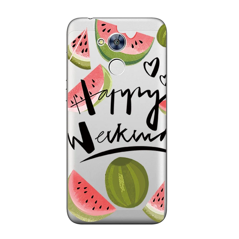 Custom Cases For Huawei Mate 9 / Pro Phone Case for Honor 6A P9 Plus Cover Soft TPU Fruits Party Printing |